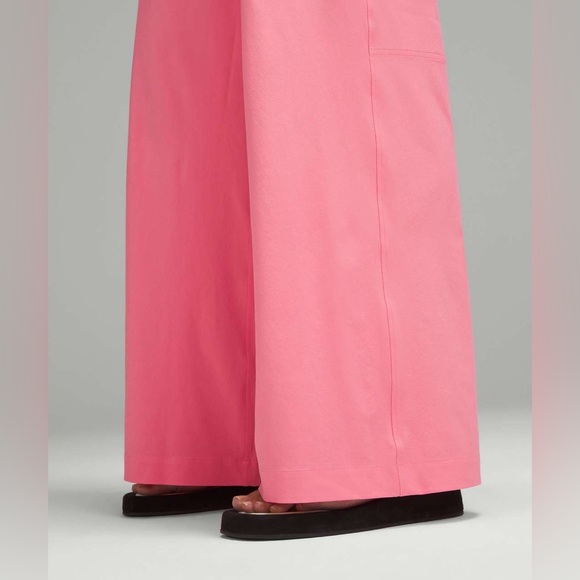 Lululemon Swift Mid-Rise Wide-Leg Pant Sakura Pink Size 8 30.5” inseam - Picture 5 of 9